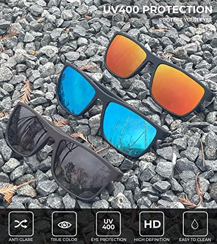 KALIYADI Polarized Sunglasses for Men, Lightweight Sun Glasses with UV Protection for Driving Fishing Golf - Image 5