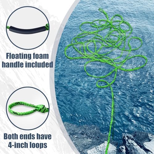 Boat Tow Rope 60ft 1-6 Riders, Floating Ropes for Towable Tubes - Image 3
