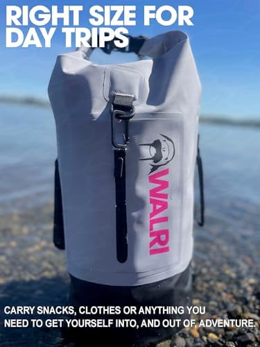 WALRI 20L Waterproof day pack for Sports, Surf, Turf and Dirt (Black) - Image 6