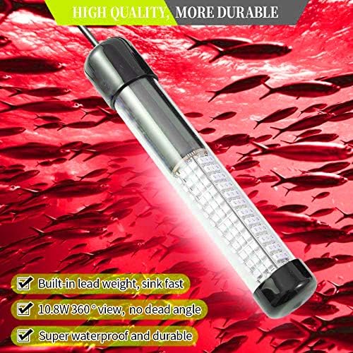 SAMDO IP68 12V LED Underwater Fishing Light 1080 Lumens Fish Attracting Light, Night Fishing Light 10.8W - Image 5