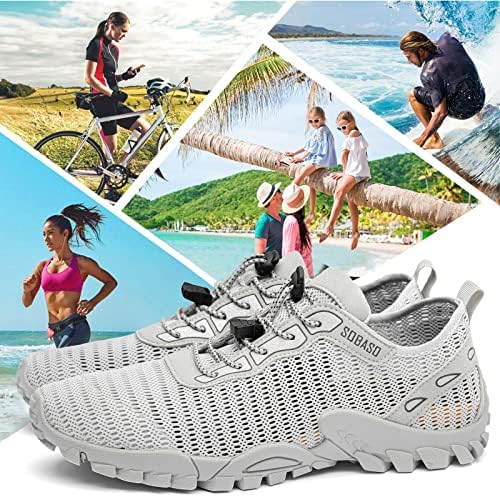 SOBASO Water Shoes Women Men Quick Drying Swim Beach Aqua Shoes for Water Sport Diving Hiking Sailing Travel - Image 2