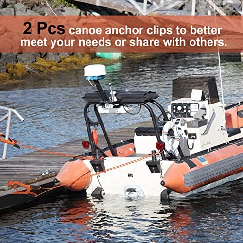 Kayak Anchor Grip, Stainless Steel Boat Anchor with 5mm Paracord - Image 6