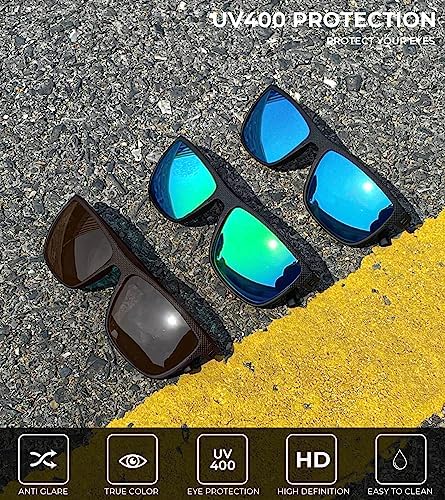 KALIYADI Polarized Sunglasses for Men, Lightweight Sun Glasses with UV Protection for Driving Fishing Golf - Image 5