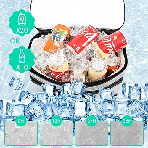 MORXPLOR Kayak Cooler,Waterproof Kayak Seat Back Cooler for Kayaking,Kayak Accessories Cooler Bag,Protable Ice Chest,Beach Cooler,Travel Cooler for Camping or Lunch Bag - Image 6