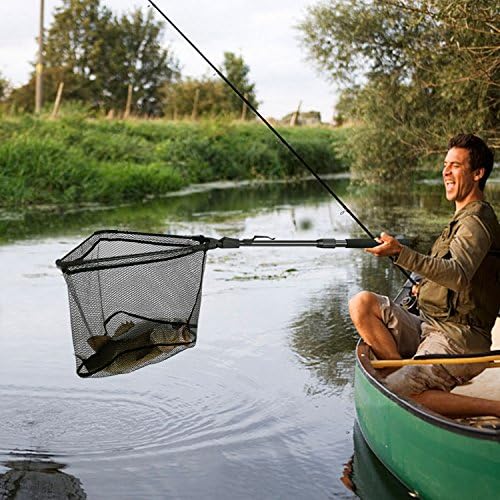 PLUSINNO Fishing Net Fish Floating Landing Net with Handle - Image 6