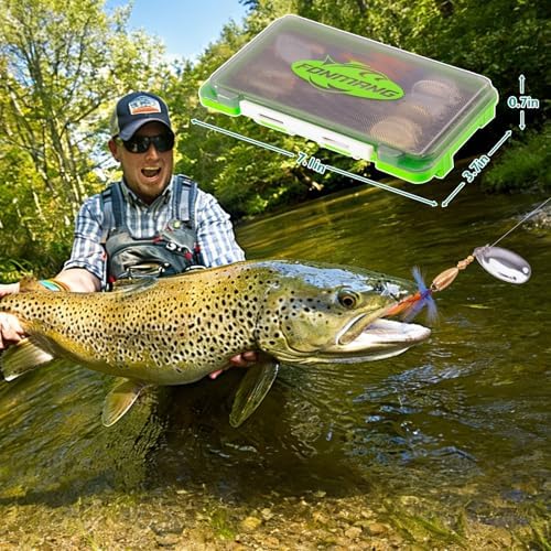FONMANG Fishing Lure Spinner baits for Freshwater and Saltwater,2026 New Bass Trout Fishing Lures Also for Crappie Salmon Walleye Pike - Image 6