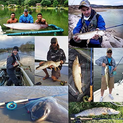 M MAXIMUMCATCH Maxcatch Predator Big Game and Saltwater Fly Fishing Rod: 7'11''/9'/9'2''/10', 4-Piece, 8/9/10/11/12 Weight - Image 6