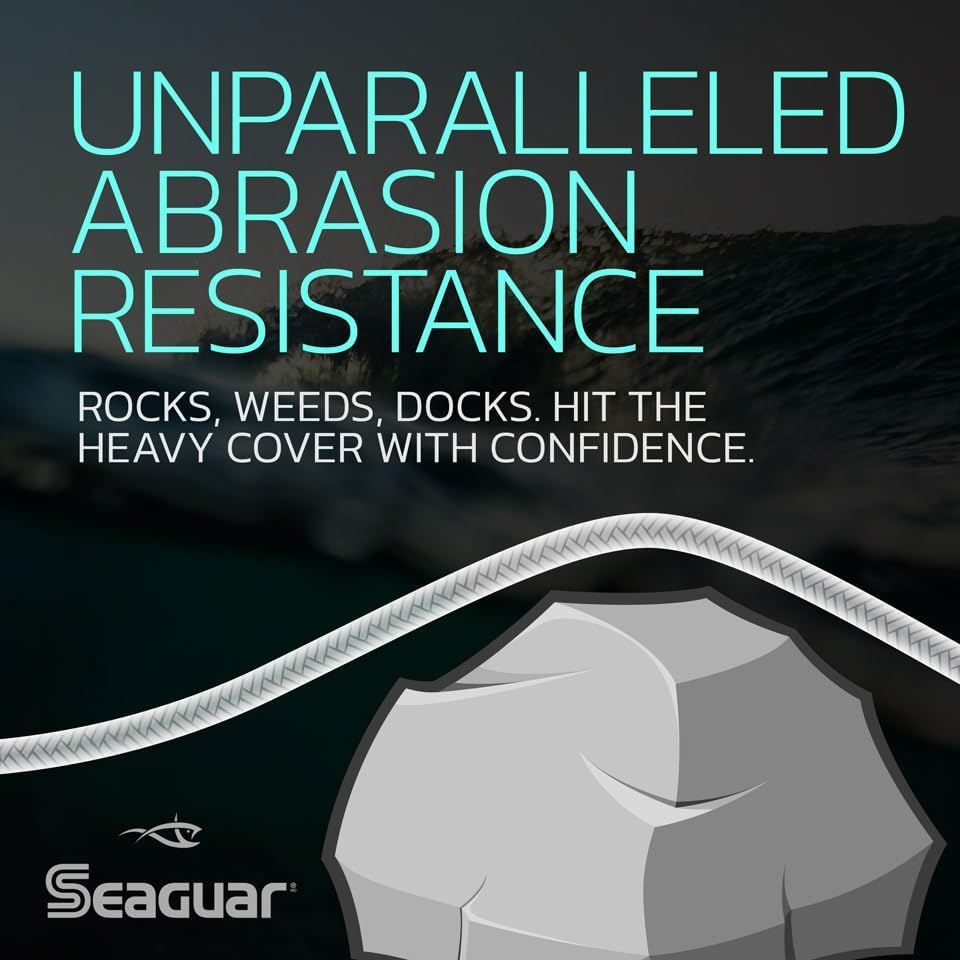 Seaguar IceX 100% Fluorocarbon Fishing Line, Abrasion Resistance, Made for Hard Water - Image 4