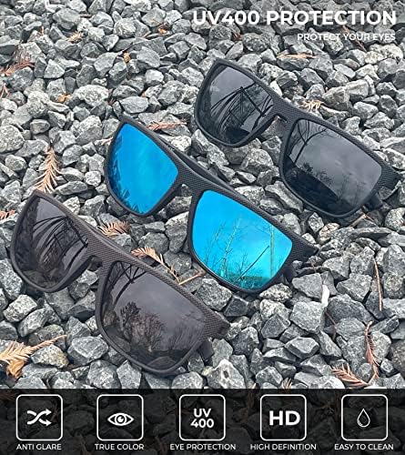 KALIYADI Polarized Sunglasses for Men, Lightweight Sun Glasses with UV Protection for Driving Fishing Golf - Image 5