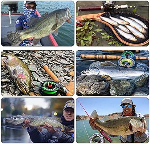 OutdoorFishing Fly Fishing Flies Kit Fly Assortment Trout Bass Fishing with Fly Box, 33/48/72/100/114/148pcs with Dry/Wet Flies, Nymphs, Streamers, Popper - Image 7