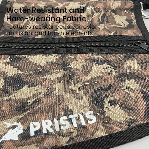 Pristis Fishing Soft Lure Storage Binder Bag, Bait Wallet Case Jungle Camo - Image 3