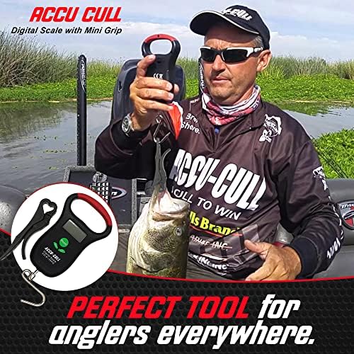 Fish Culling System Digital Fish Scale with Mini Fish Gripper - 2-in-1 Combo Pack Weighing Fishing Gear - Fishing Accessories and Fishing Equipment to Add in Fishing Tools Kit - Image 3