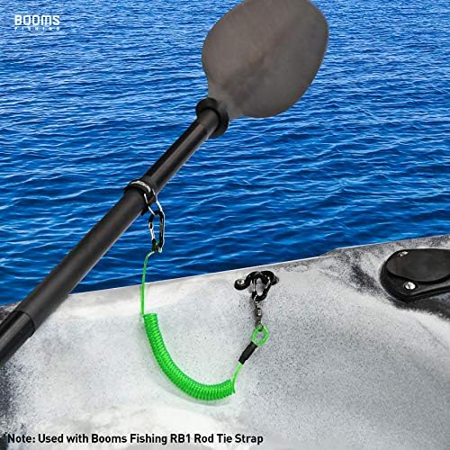 Booms Fishing T02 Fishing Pole Tether, Kayak Paddle Leash, Paddle Board Fishing Accessories, Heavy Duty Fishing Lanyard for Fishing Tools/Rods/Paddles - Image 2