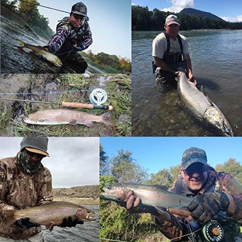 M MAXIMUMCATCH Maxcatch Alltime Travel Fly Fishing Rod-Ultra Compact for Backpacking 8-Piece 9ft with Rod Tube (Size: 5/6/8wt) - Image 6