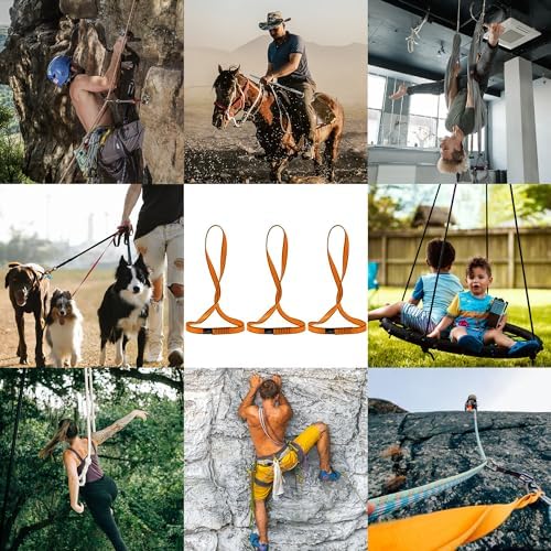 18MM Nylon Climbing Sling Runner 23KN CE2008/EN566 Rock Climbing Webbing Straps for Outdoor Climbing, Rappelling, Swing, Yoga Hammock etc - Image 4