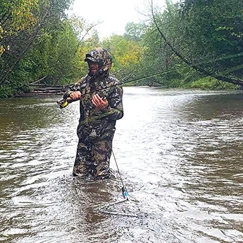 BASSDASH Walker-LW Breathable Waterproof Fishing Hunting Wading Jackets with Silent Outer Fabric for Men Women - Image 3