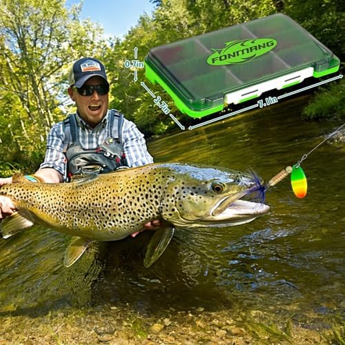 FONMANG Fishing Lure Spinner baits for Freshwater and Saltwater,2026 New Bass Trout Fishing Lures Also for Crappie Salmon Walleye Pike - Image 6