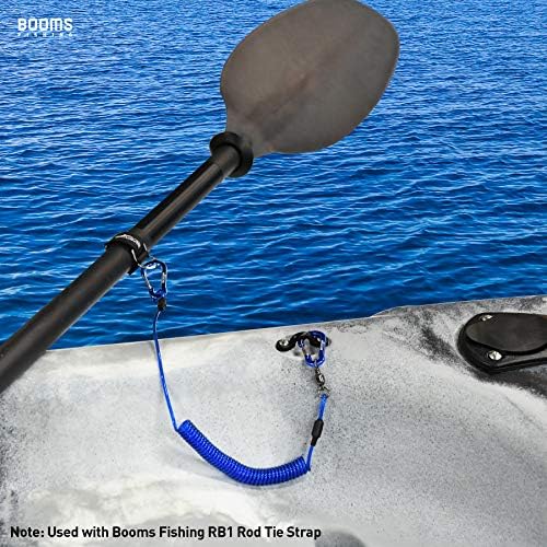 Booms Fishing T02 Fishing Pole Tether, Kayak Paddle Leash, Paddle Board Fishing Accessories, Heavy Duty Fishing Lanyard for Fishing Tools/Rods/Paddles - Image 2