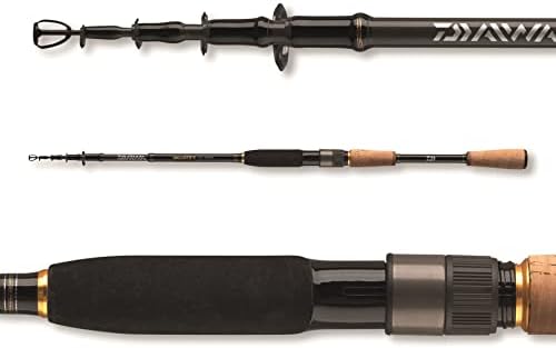 DAIWA 2021 Ballistic X Tele Spin, Telescopic Spinning Fishing Rod by Daiwa